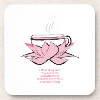 Kaffee-Zen-Untersetzer