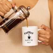 Kaffee-Zitat Kaffee-Tasse Kaffeetasse