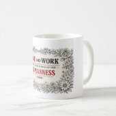 KAFFEE-ZITAT VON FREUD IN LETTERPRESS-OPTIK KAFFEETASSE (VorderseiteRechts)