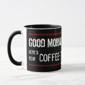 Kaffee-zu-Bett-Service Tasse (Links)