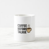 Kaffee zuerst, alles später kaffeetasse (Mittel)