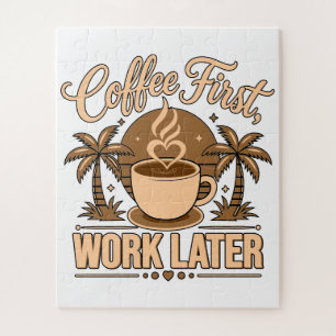 Kaffee zuerst, Arbeit später – Angetrieben von Kof Puzzle