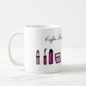 Kaffee zuerst dann Lipstick Kaffeetasse (Links)