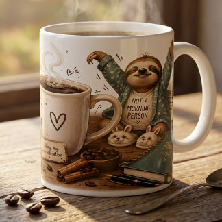 Kaffee zuerst. Erwachsenwerden später Lustige Kaff Kaffeetasse