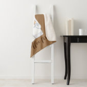 Kaffee zuerst gemütlich Winter Sherpa Blanket Sherpadecke (Beispiel)