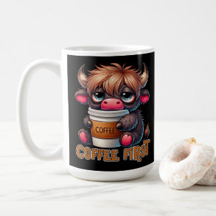 Kaffee zuerst  kaffeetasse