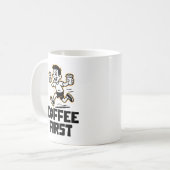 Kaffee zuerst kaffeetasse (Vorderseite Links)