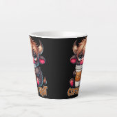 Kaffee zuerst milchtasse (Vorderseite)