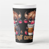 Kaffee zuerst milchtasse (Vorderseite)