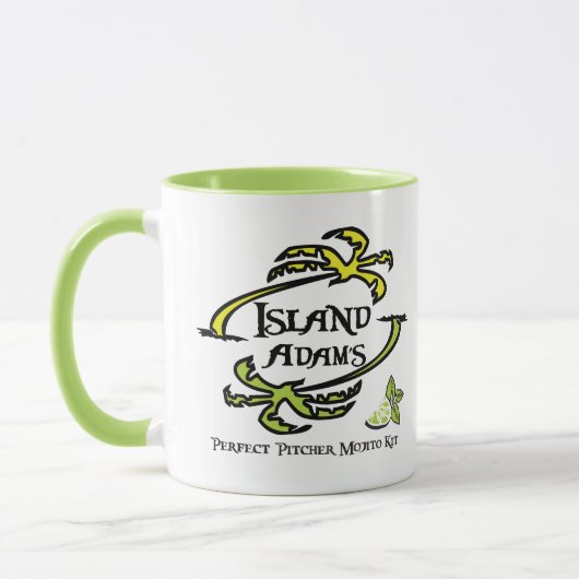 Kaffee zuerst, Mojitos neuere Keramik-Tasse Tasse (Links)
