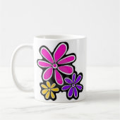 Kaffee zuerst. Momente beginnen Kaffee-Blumenkohl- Kaffeetasse (Links)