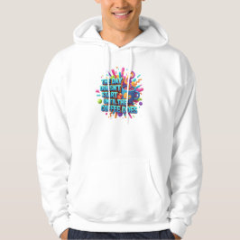 Kaffee zuerst Morgen Aufkleber Hoodie