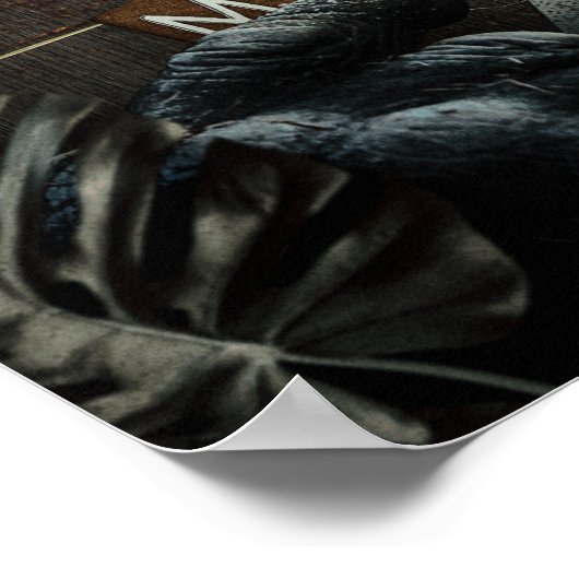 Kaffee zuerst poster (Ecke)