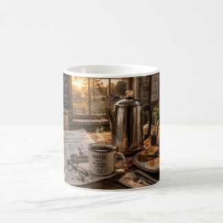 Kaffee zuerst, Sorgen später – Landmorgen Kaffeetasse