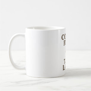 Kaffee zuerst, später reden Vintage-Kaffee-Liebhab Kaffeetasse