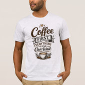Kaffee zuerst Tee (Vorderseite)