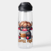 Kaffee zuerst trinkflasche (Rückseite)