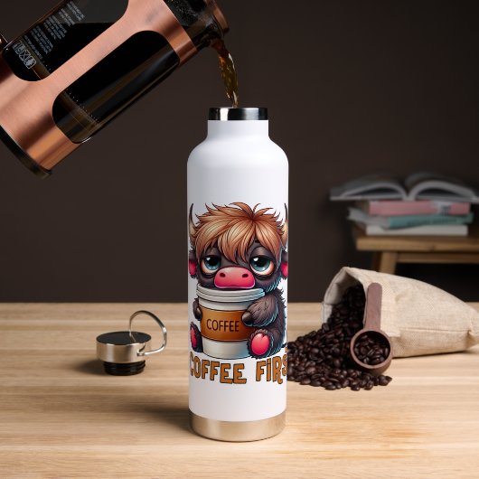 Kaffee zuerst trinkflasche (Kaffee (gedreht))