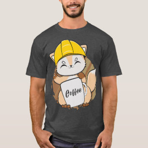 Kaffee zum Kaffee für den Lover und den Bau T-Shirt