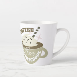 Kaffee zurück zum Heimunterricht Klein Milchtasse