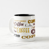 Kaffee Zweifarbige Tasse (Vorderseite Links)