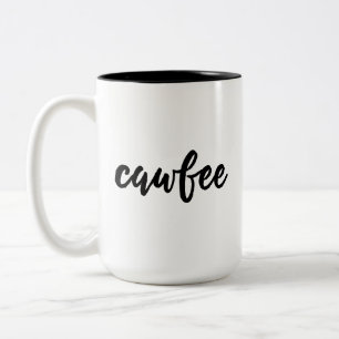 Kaffee Zweifarbige Tasse