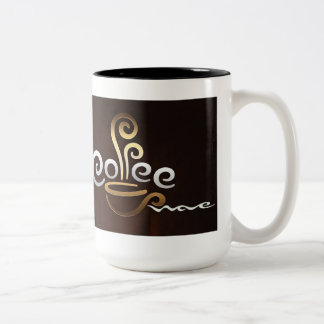 Kaffee Zweifarbige Tasse