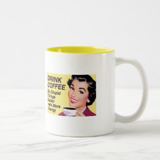 Kaffee Zweifarbige Tasse