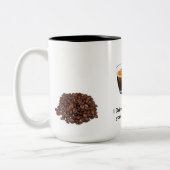 Kaffee Zweifarbige Tasse (Links)