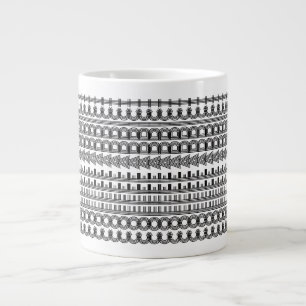 Kaffeeaddict Versteckte Nachricht Funny Novelty 11 Jumbo-Tasse