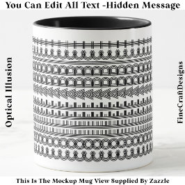 Kaffeeaddict Versteckte Nachricht Funny Novelty 11 Tasse