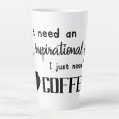 Kaffeeaddikate, Sonnenkaffee, Kaffee-Sarcasm-Zitat Milchtasse (Vorderseite)