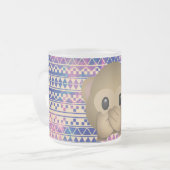 Kaffeeaffe Mattglastasse (Vorderseite Links)