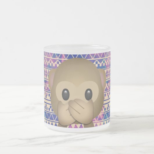 Kaffeeaffe Mattglastasse (Mittel)