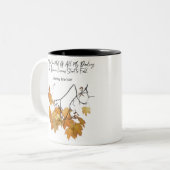 Kaffeeangebot im Herbst Tasse (Vorderseite Links)