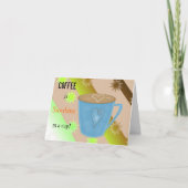 Kaffeeangebot Karte (Vorderseite)