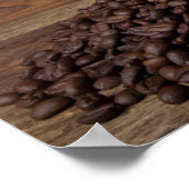 Kaffeearbeiter Poster (Ecke)