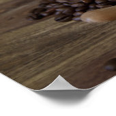 Kaffeearbeiter Poster (Ecke)