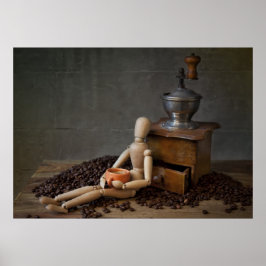 Kaffeearbeiter Poster