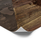 Kaffeearbeiter Poster (Ecke)