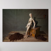 Kaffeearbeiter Poster (Vorne)