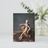 Kaffeearbeiter Postkarte (Stehend Vorderseite)