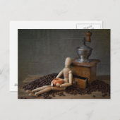 Kaffeearbeiter Postkarte (Vorne/Hinten)