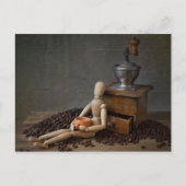 Kaffeearbeiter Postkarte (Vorderseite)