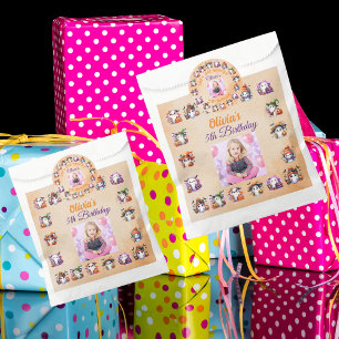 Kaffeeaufkleber für Kinder zum Geburtstag im Party Runder Aufkleber