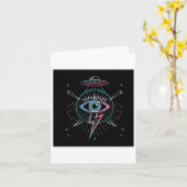 Kaffeeaufkleber Karte (Gelbe Blume)