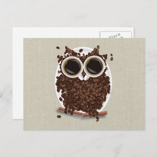 Kaffeebärschüssel Postkarte (Vorne/Hinten)