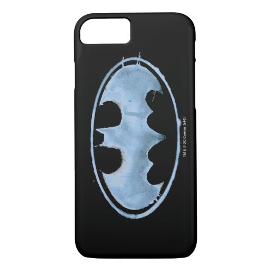 Kaffeebasis Symbol - Blau Case-Mate iPhone Hülle (Rückseite)