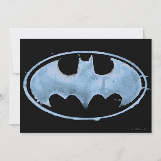 Kaffeebasis Symbol - Blau Einladung (Vorderseite)