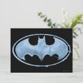 Kaffeebasis Symbol - Blau Einladung (Stehend Vorderseite)